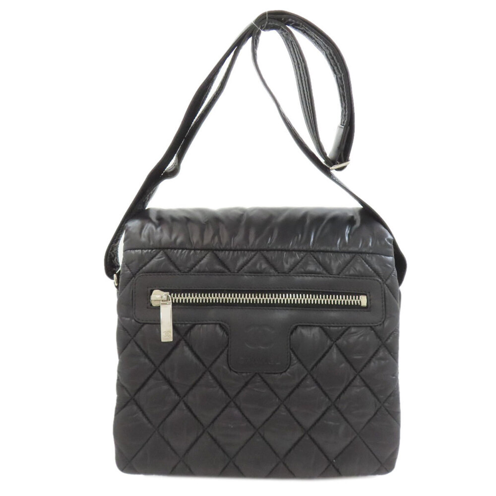 Chanel Coco Cocoon Shoulder Bag, Nylon, Women's